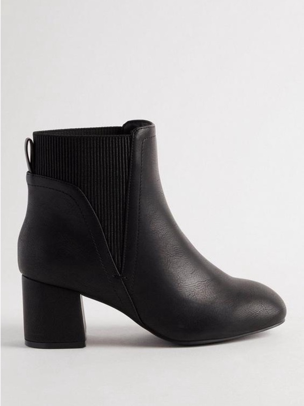 Torrid Square Toe Block Heel Chelsea Bootie 6.5WW - Picture 3 of 10
